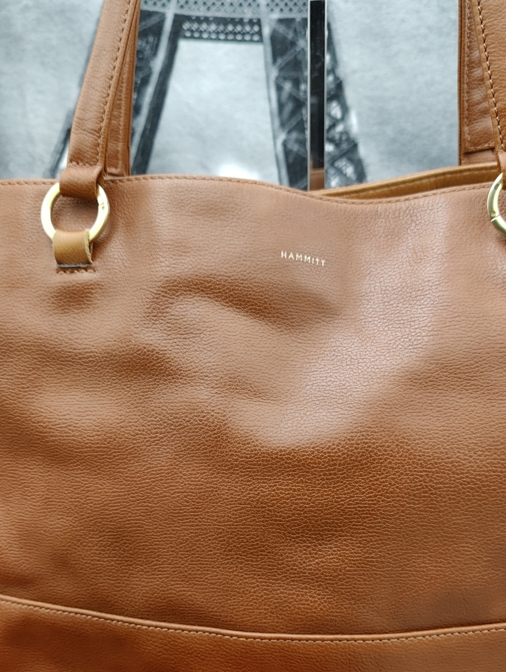Hammitt Andersen Leather Tote Bag Manzanita Large brown - Picture 3 of 16